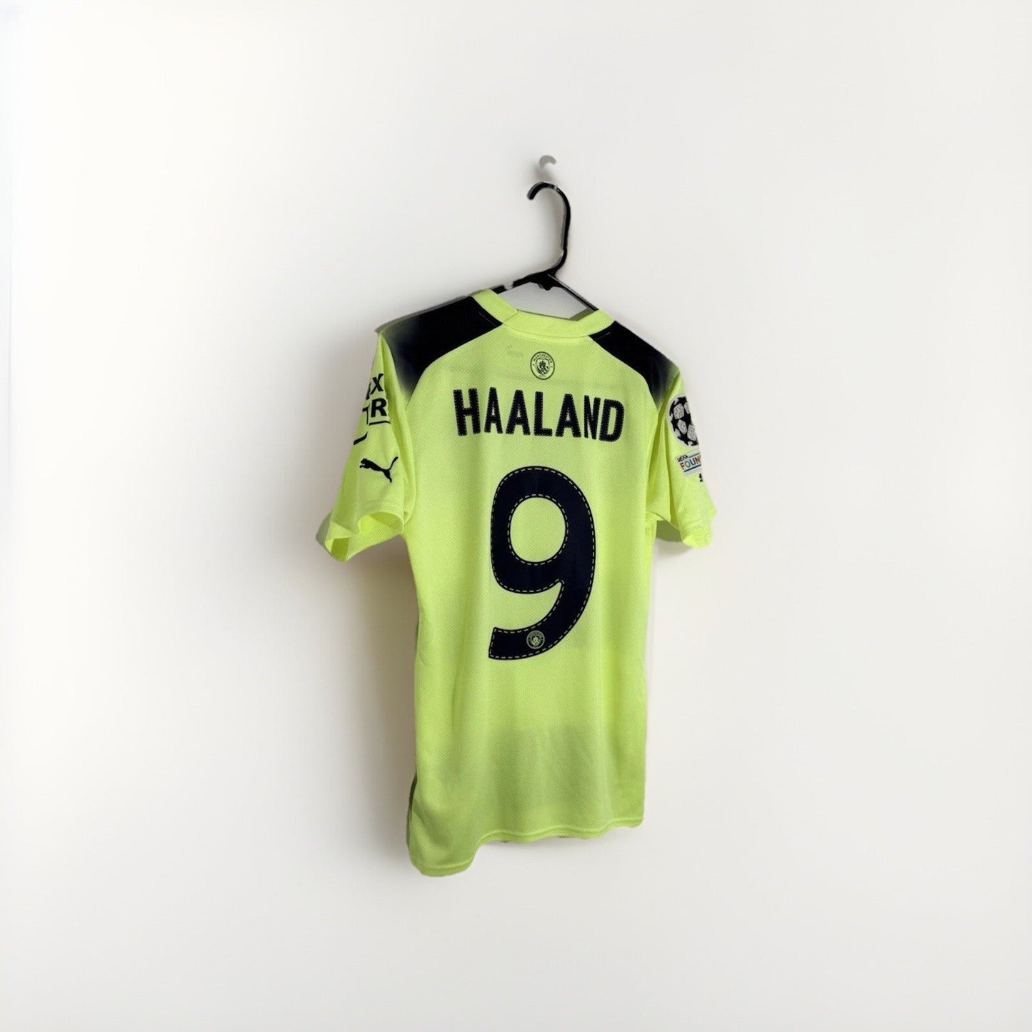 Manchester City Haaland #9 2022/23 Small 3rd Shirt Excellent Condition 765734-03