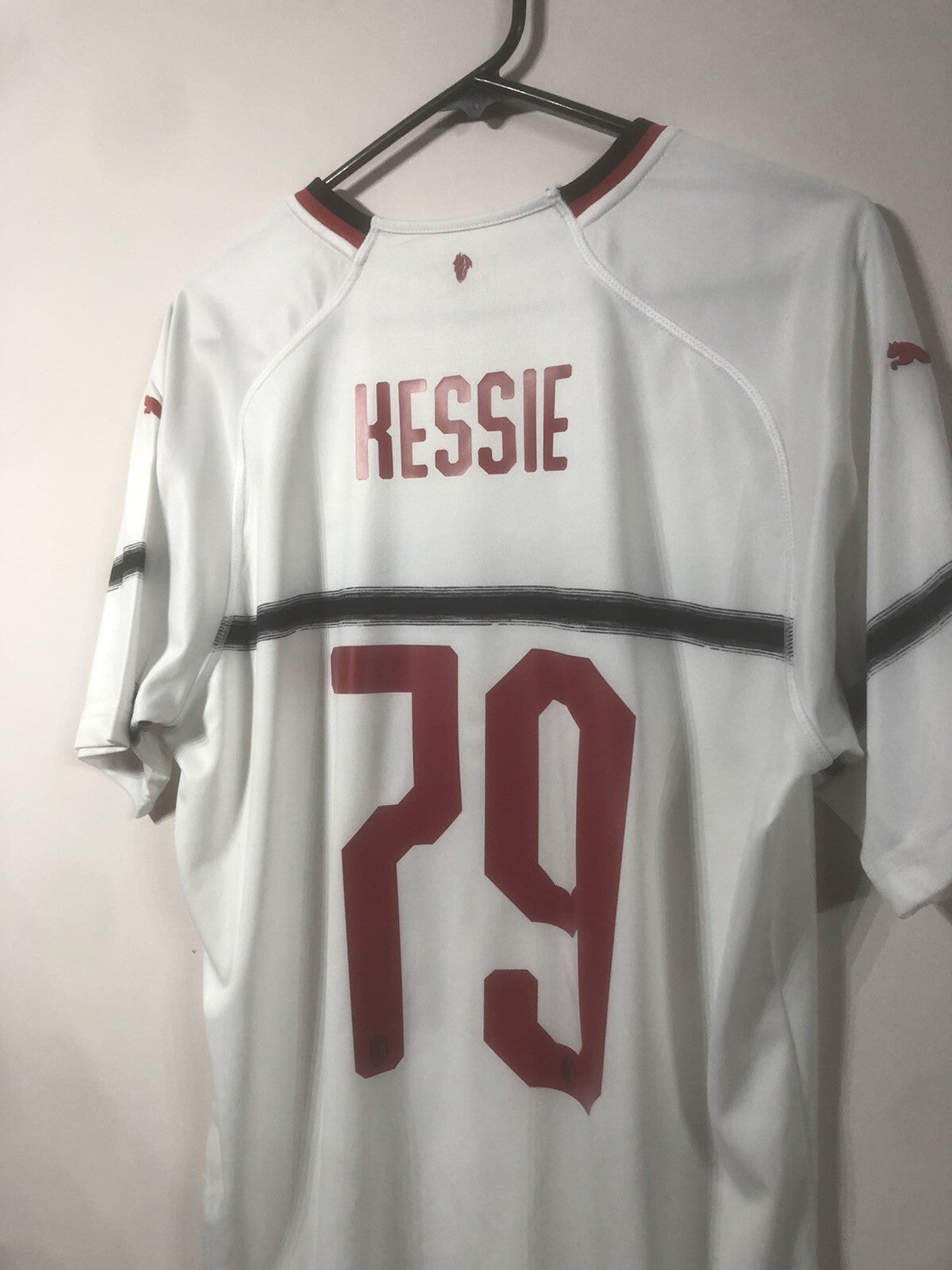 AC Milan Kessie #79 2018/19 Large Away Adidas Excellent Condition 754426-03