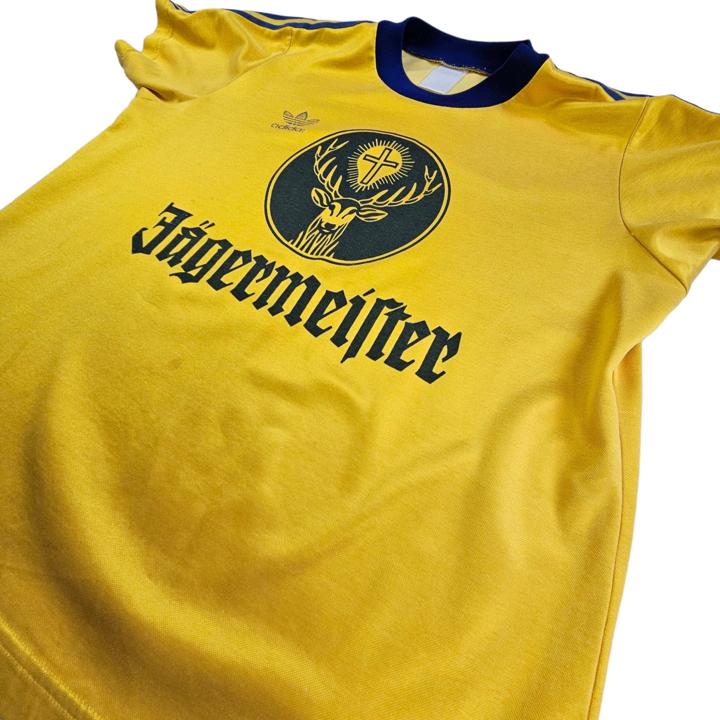 1976/77 Eintracht Braunschweig Home Football Shirt (M) Adidas