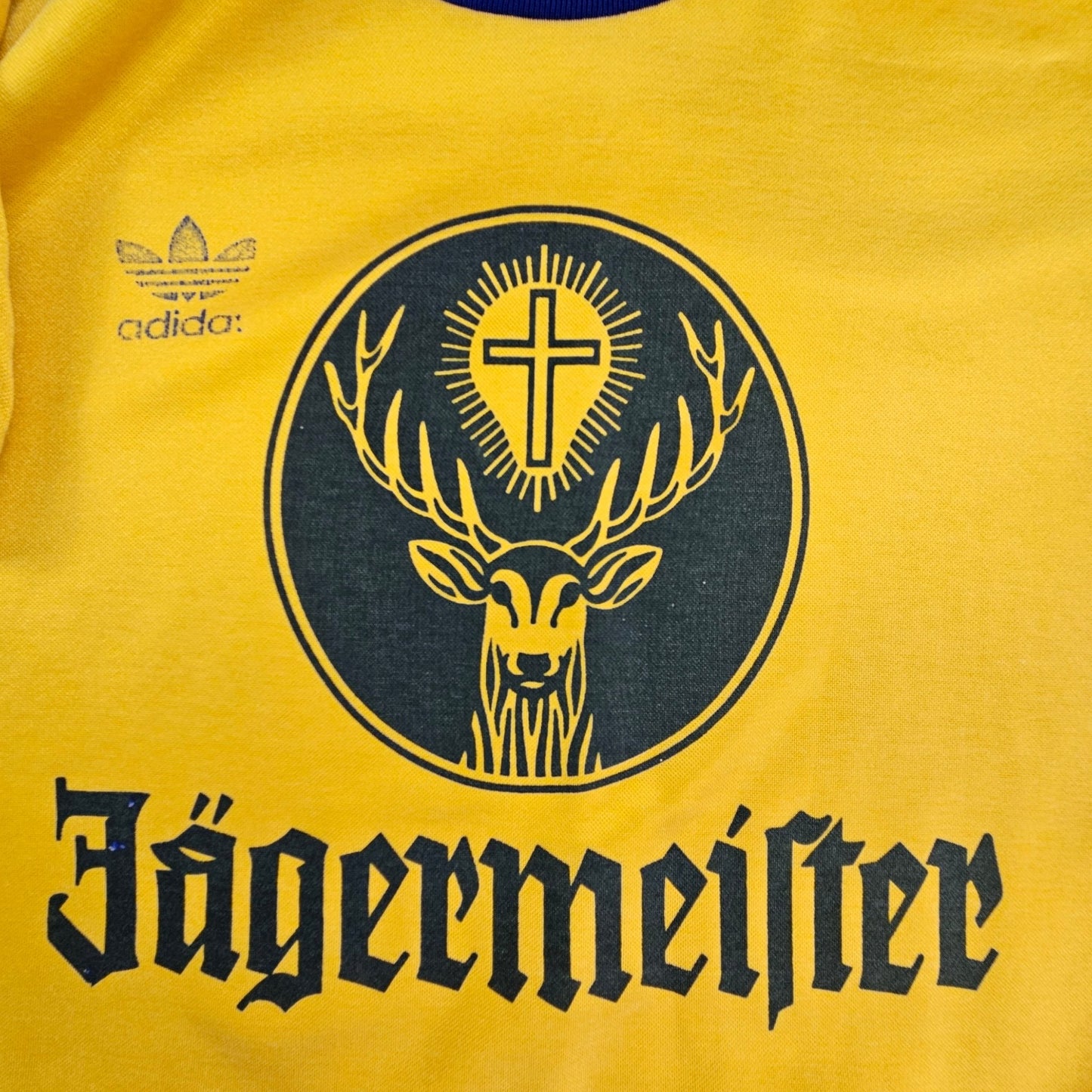1976/77 Eintracht Braunschweig Home Football Shirt (M) Adidas