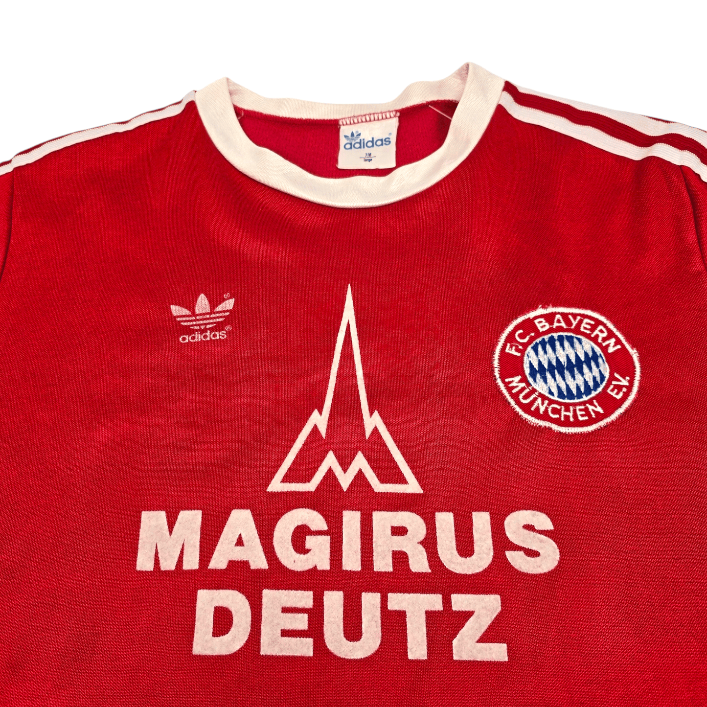 1978/79 Bayern Munich Home Football Shirt (L) Adidas