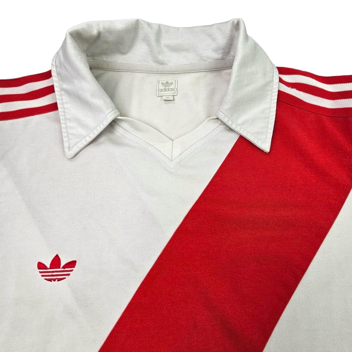 1980/83 River Plate Home Football Shirt (XL) Adidas Originals