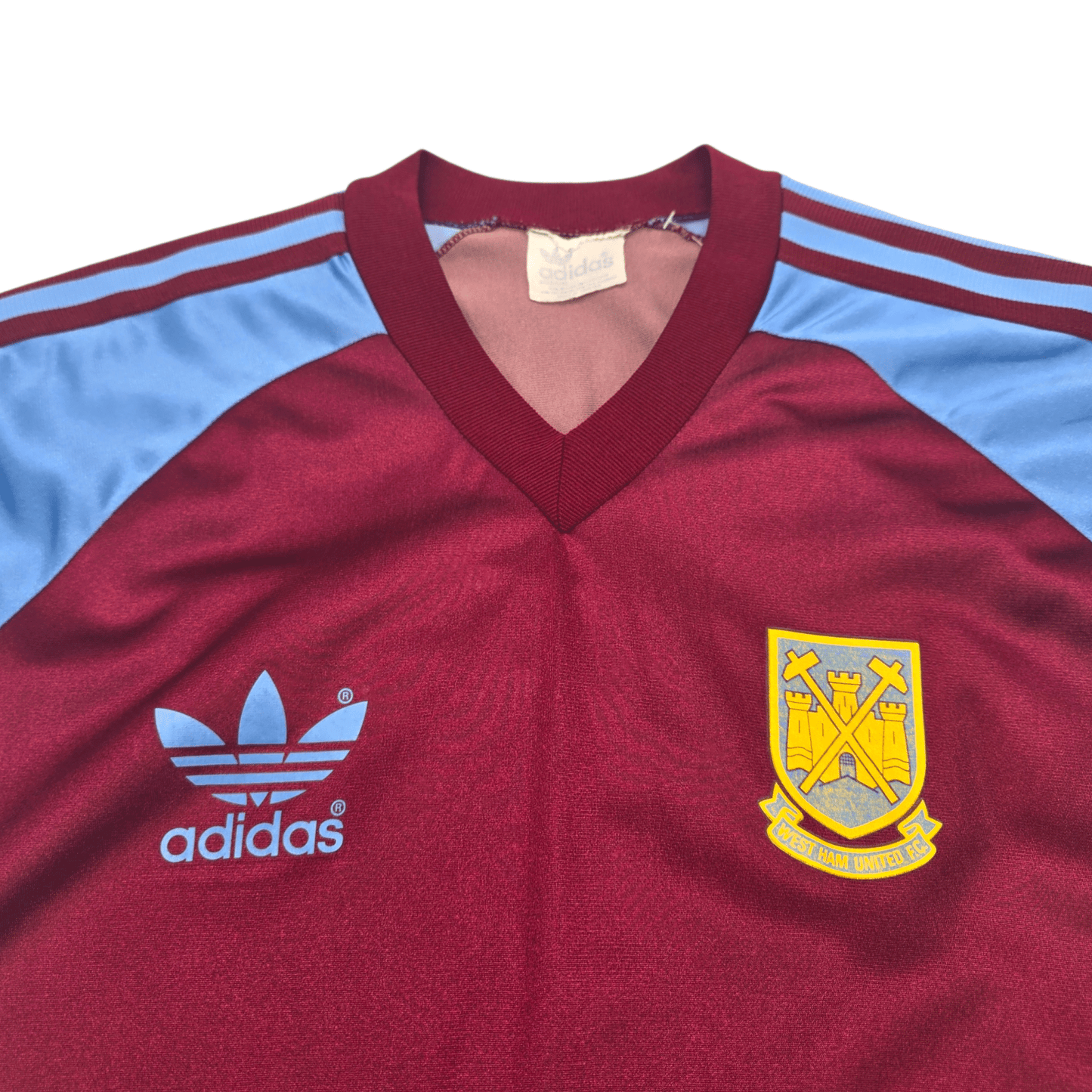 1980/83 West Ham United Home Football Shirt (M) Adidas