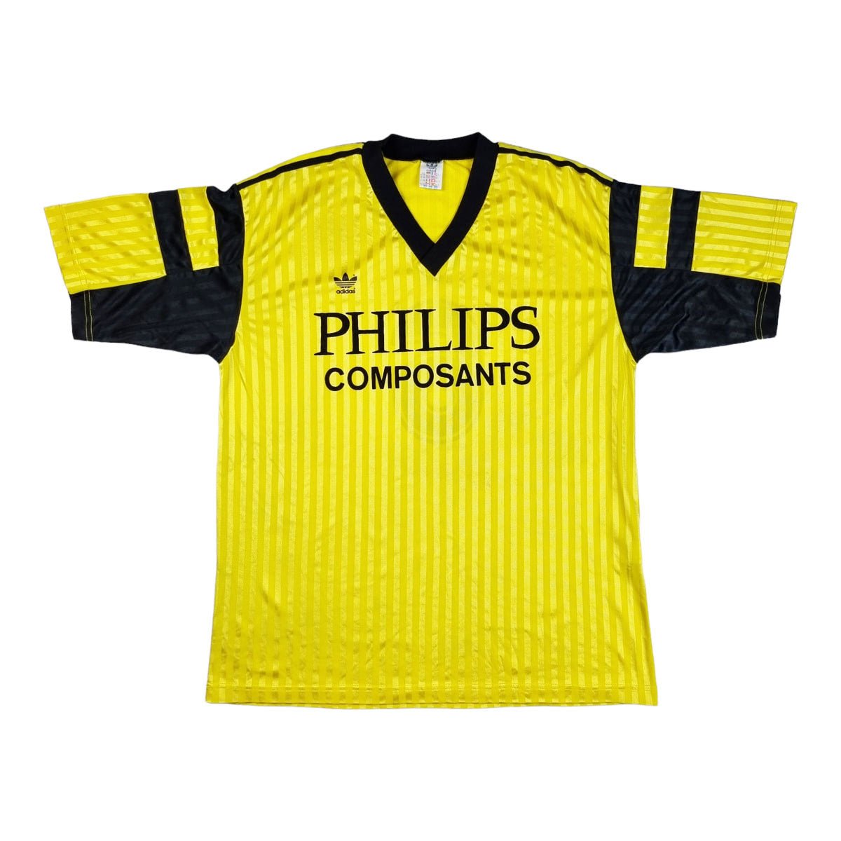 1980s Football Shirt (L) Vintage Adidas #6