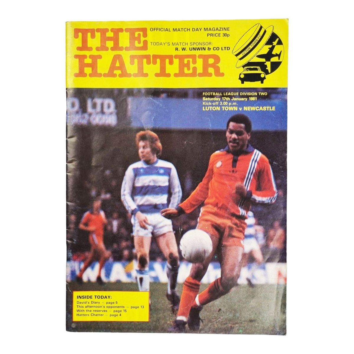 1980s Luton Town Division 1 Programme Bundle (x10)