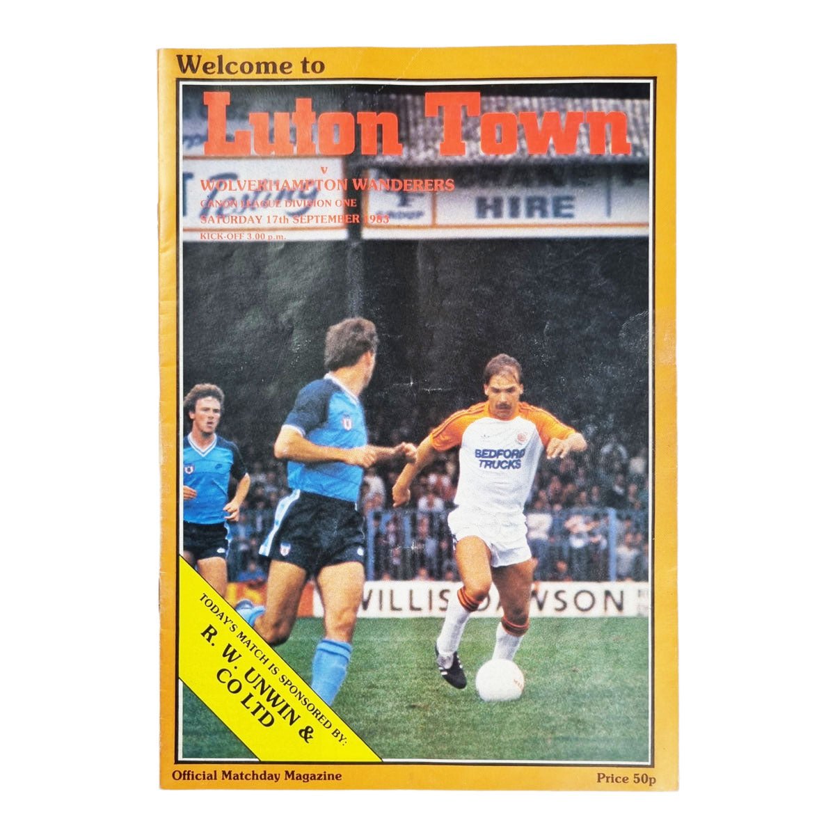 1980s Luton Town Division 1 Programme Bundle (x10)