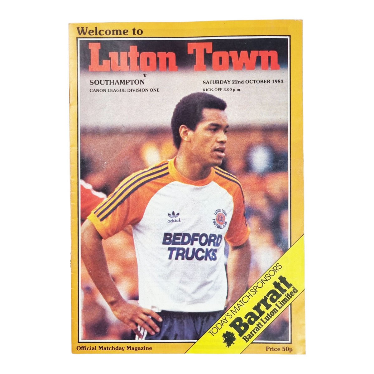 1980s Luton Town Division 1 Programme Bundle (x10)