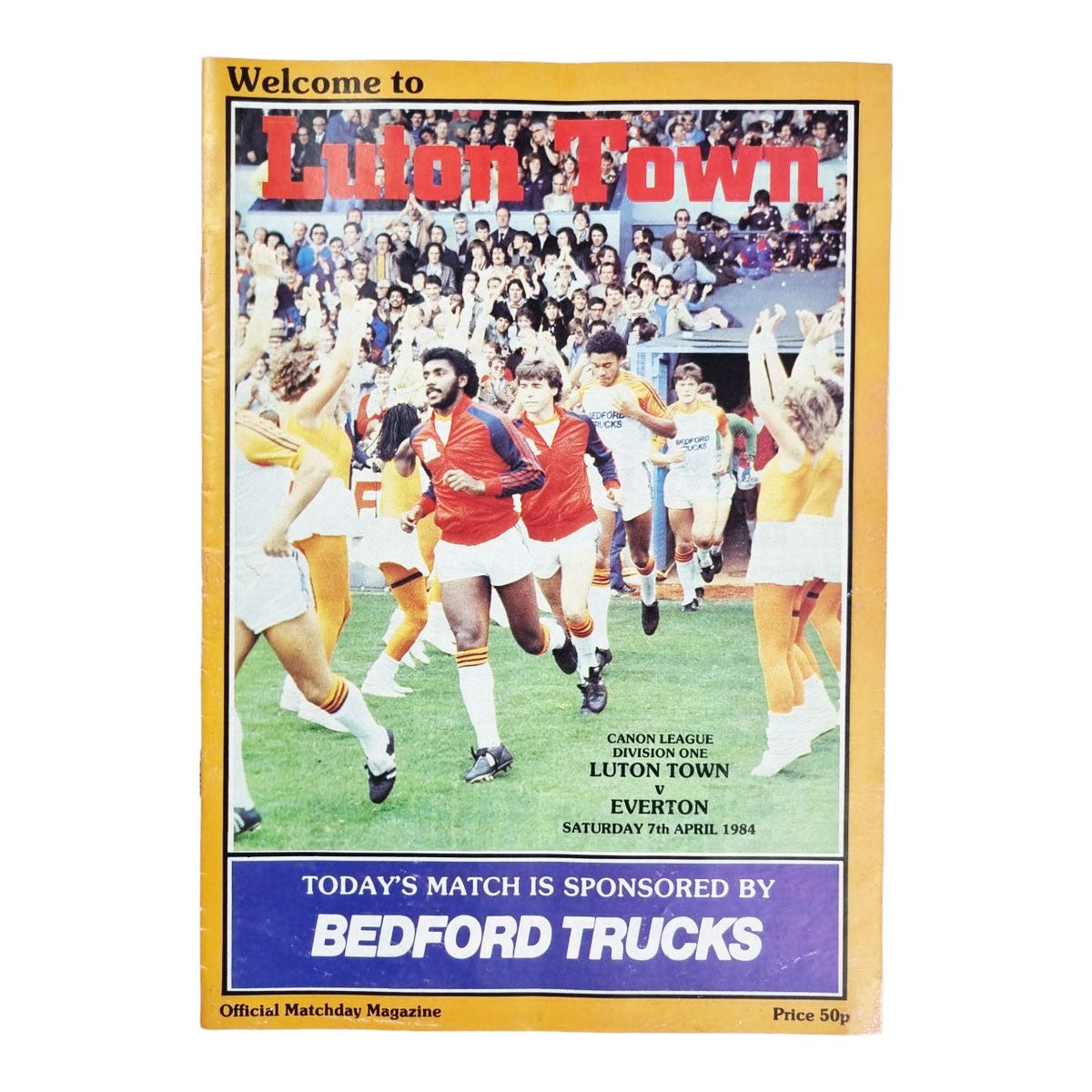 1980s Luton Town Division 1 Programme Bundle (x10)