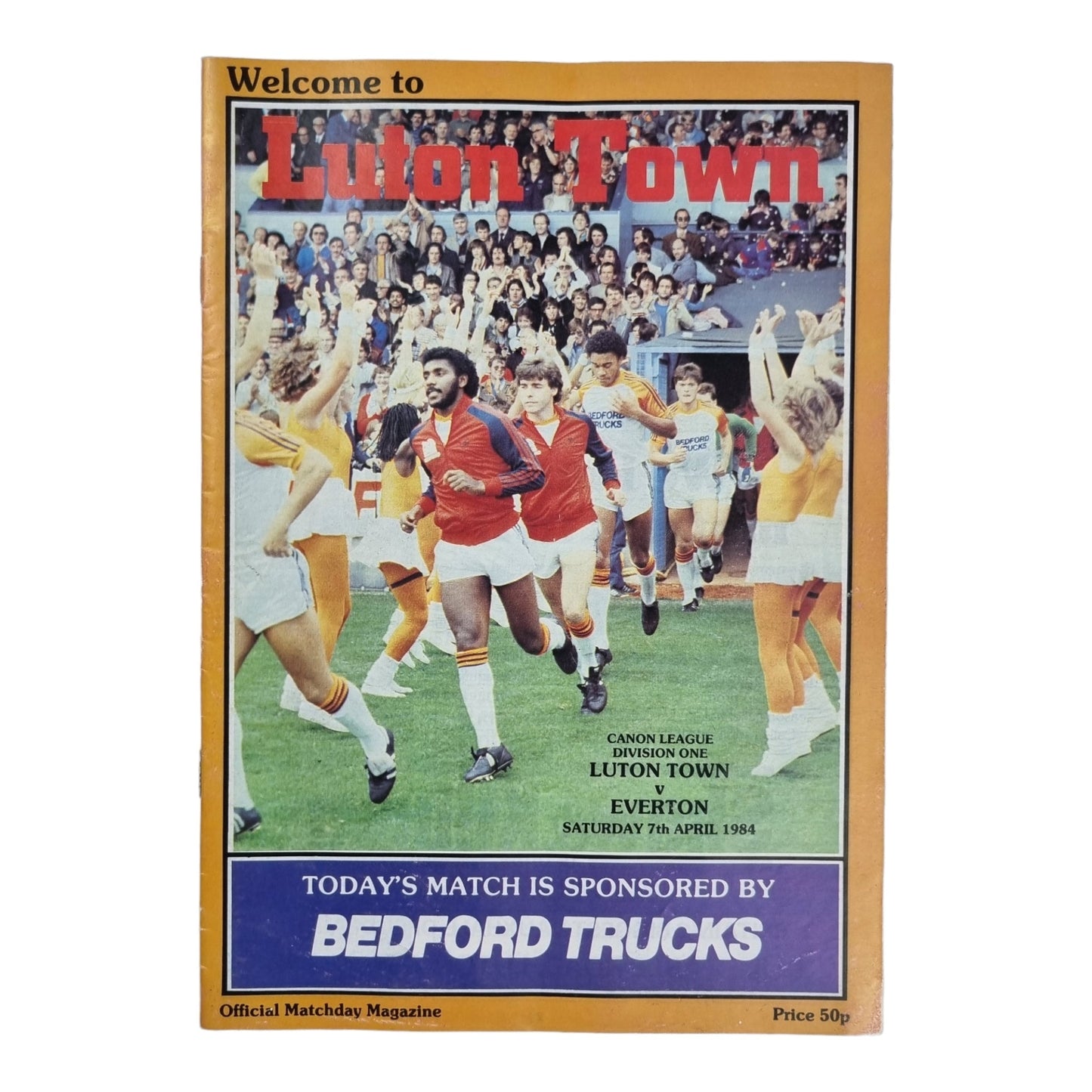 1980s Luton Town Division 1 Programme Bundle (x10)