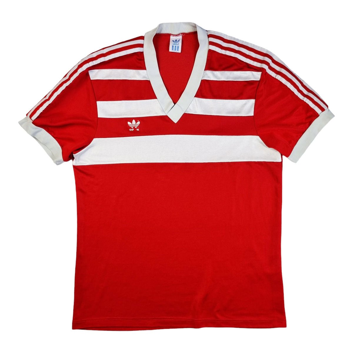1980s Vintage Football Shirt (L) Adidas