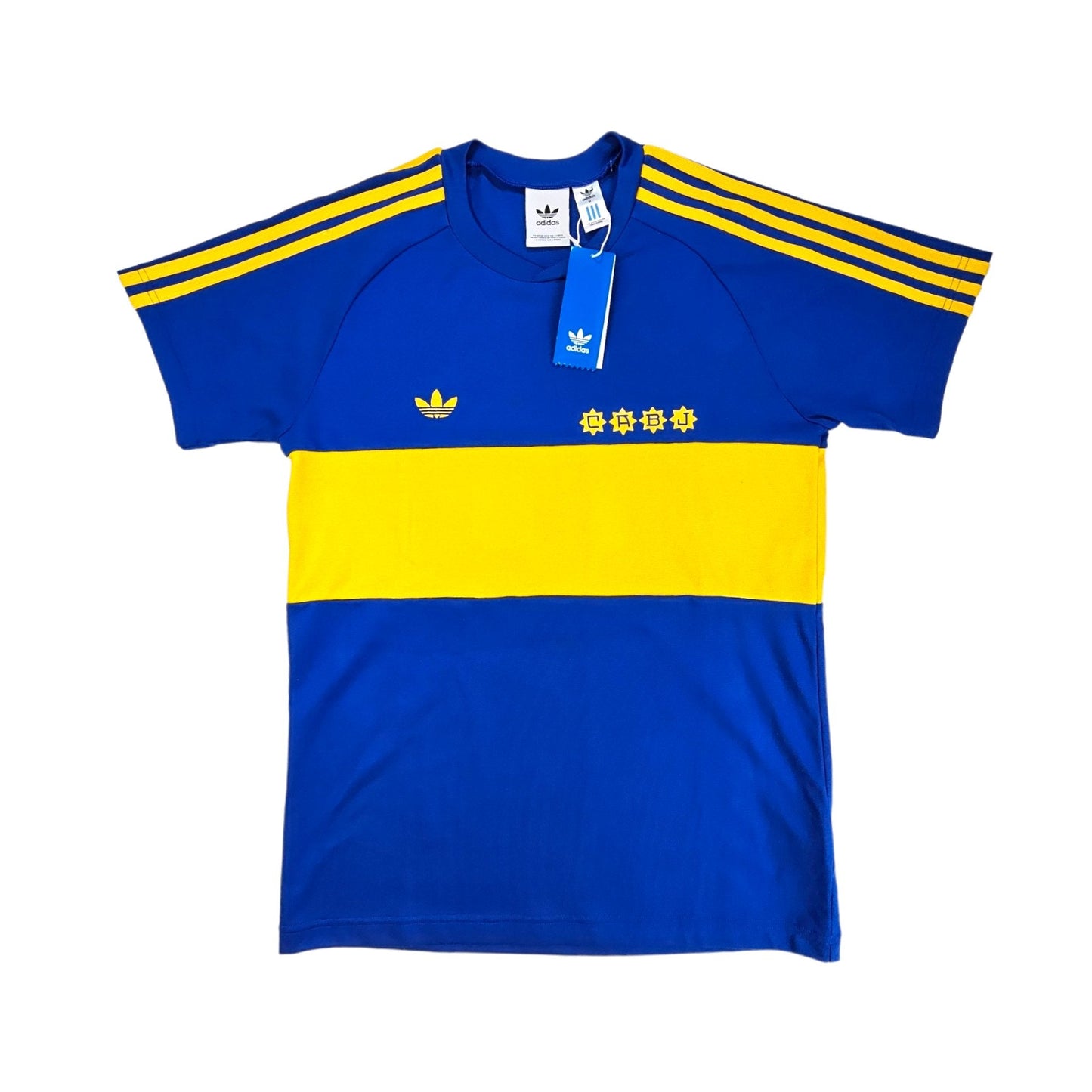 1981 Boca Juniors Home Football Shirt (M) Adidas # 10 (Maradona)