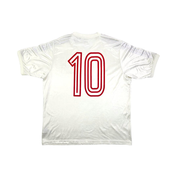 1982/83 Chile Away Football Shirt (XL) Adidas Originals # 10 (Caszely)