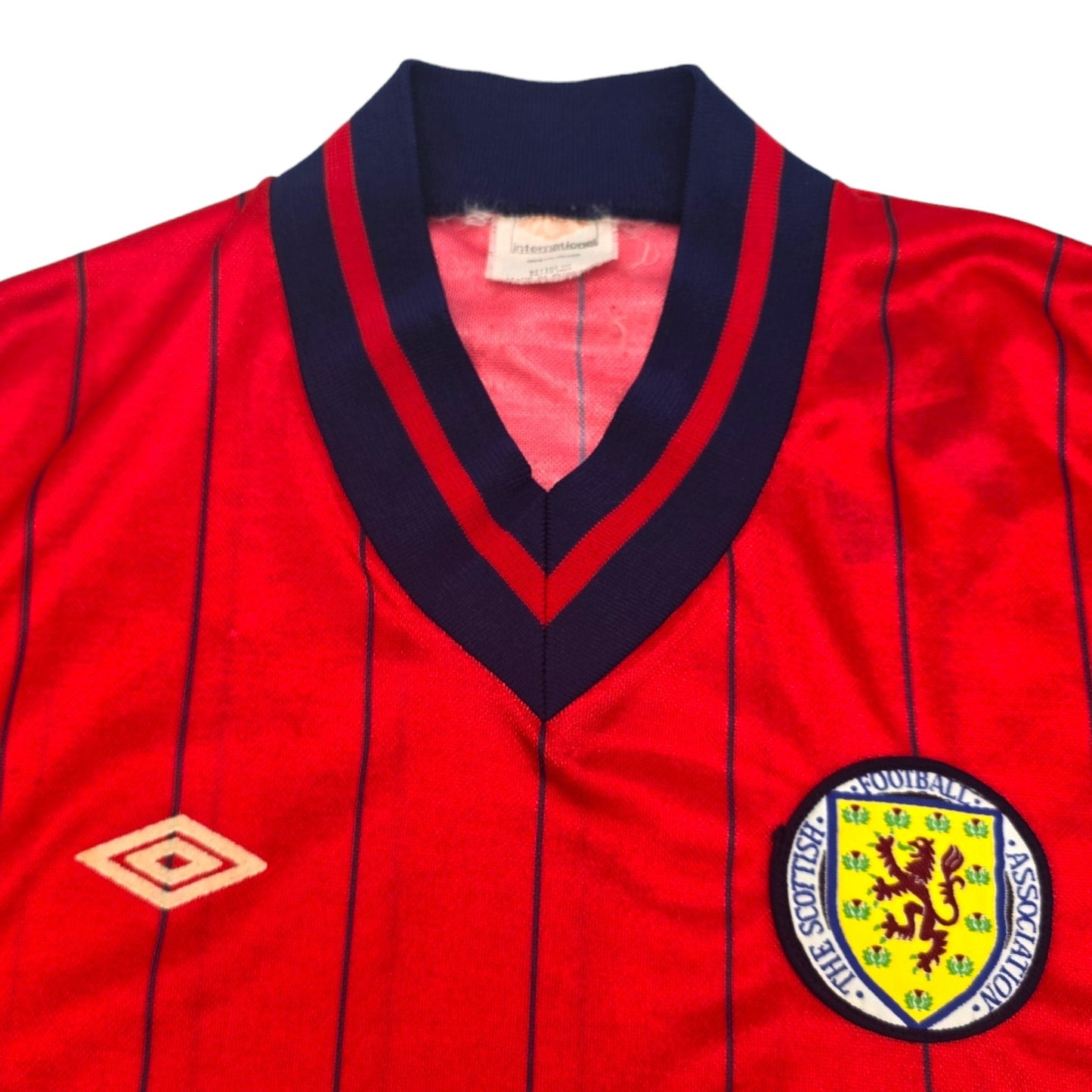 1982/83 Scotland Away Football Shirt (M) Umbro