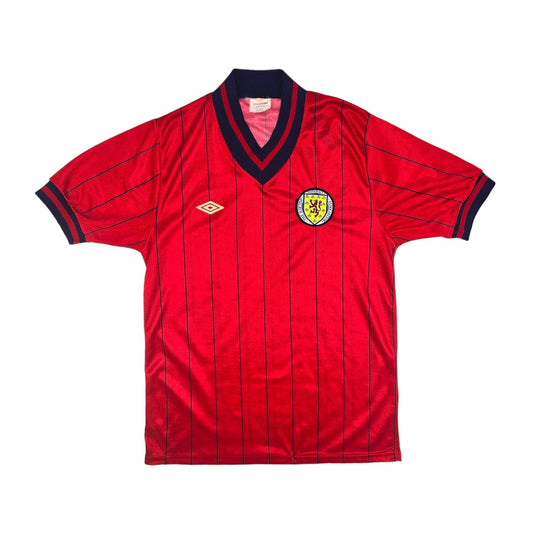 1982/83 Scotland Away Football Shirt (M) Umbro