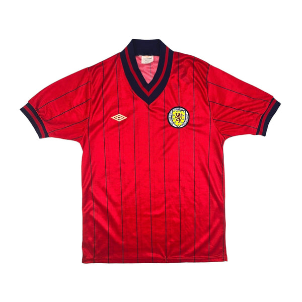 1982/83 Scotland Away Football Shirt (M) Umbro