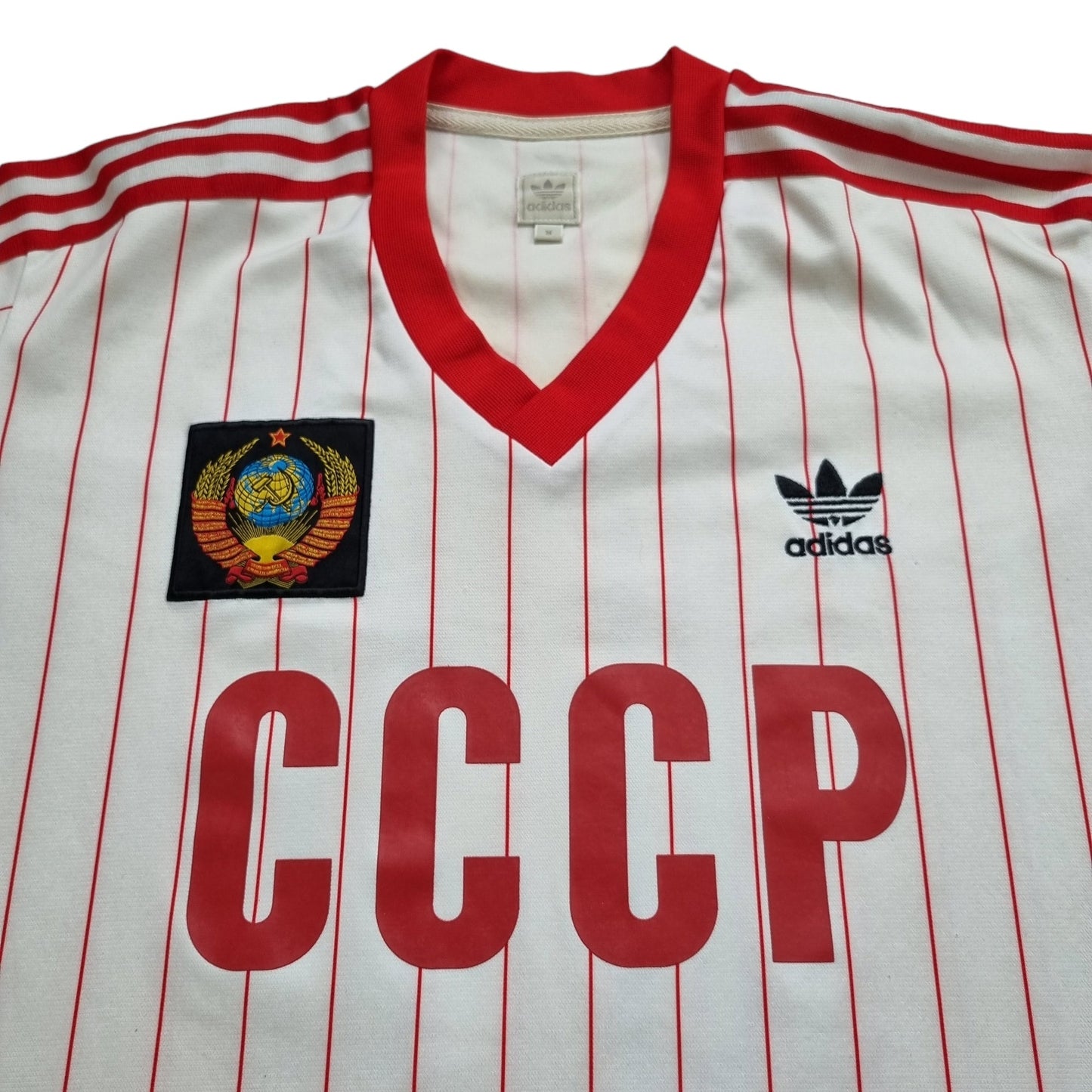 1982/83 USSR Away Football Shirt (M) Adidas Originals #11