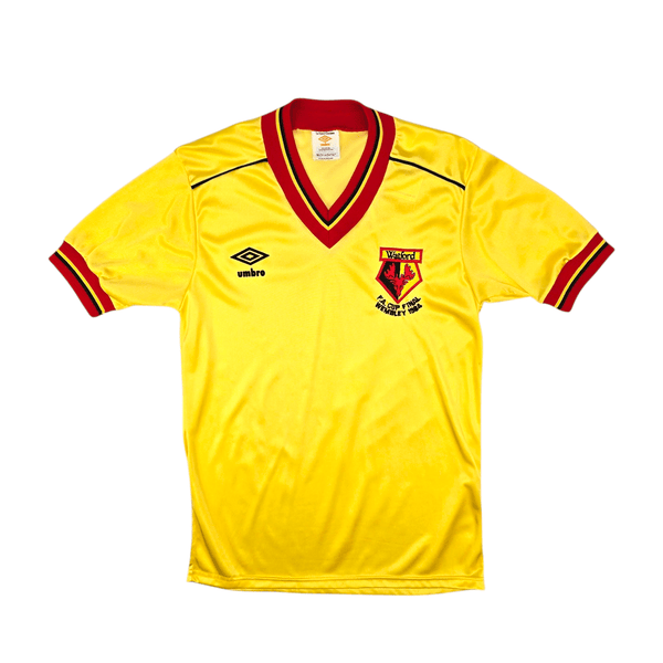 1982/85 Watford Home Football Shirt (S) Umbro