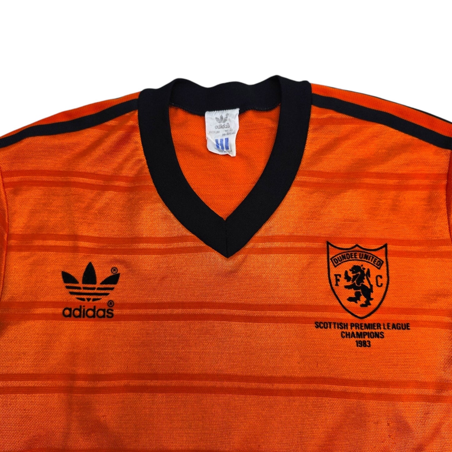 1983/84 Dundee United Home Football Shirt (M) Adidas