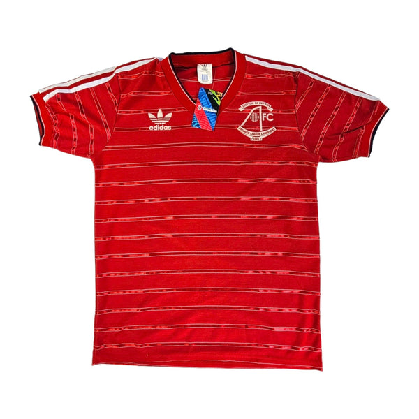 1984/85 Aberdeen Home Football Shirt (M) Adidas # 5 (McLeish)