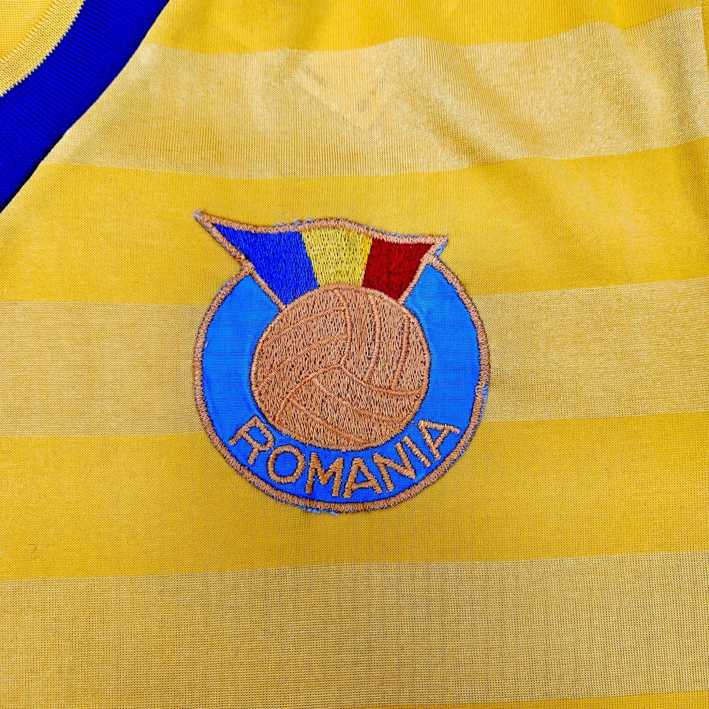 1984/85 Romania Home Football Shirt (M) Adidas