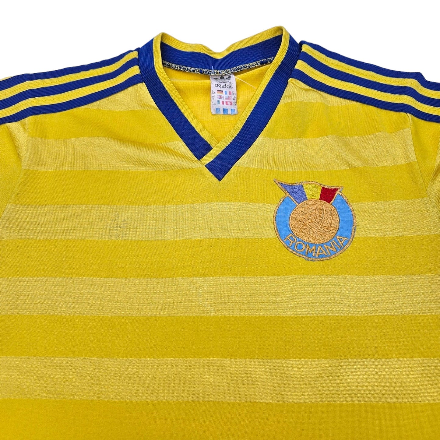 1984/85 Romania Home Football Shirt (M) Adidas