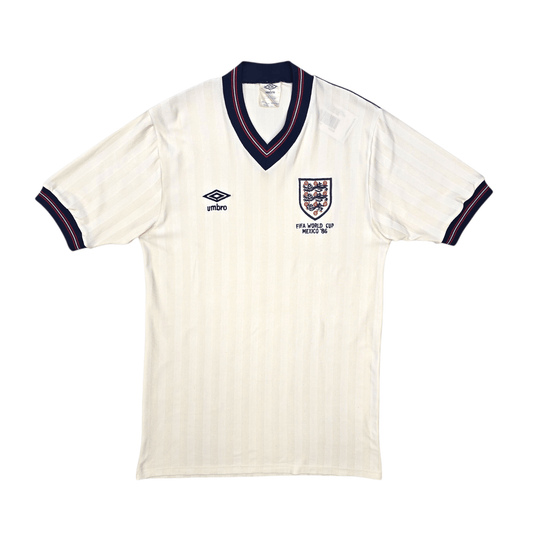 1984/87 England Home Football Shirt (M) Umbro | FIFA World Cup 1986