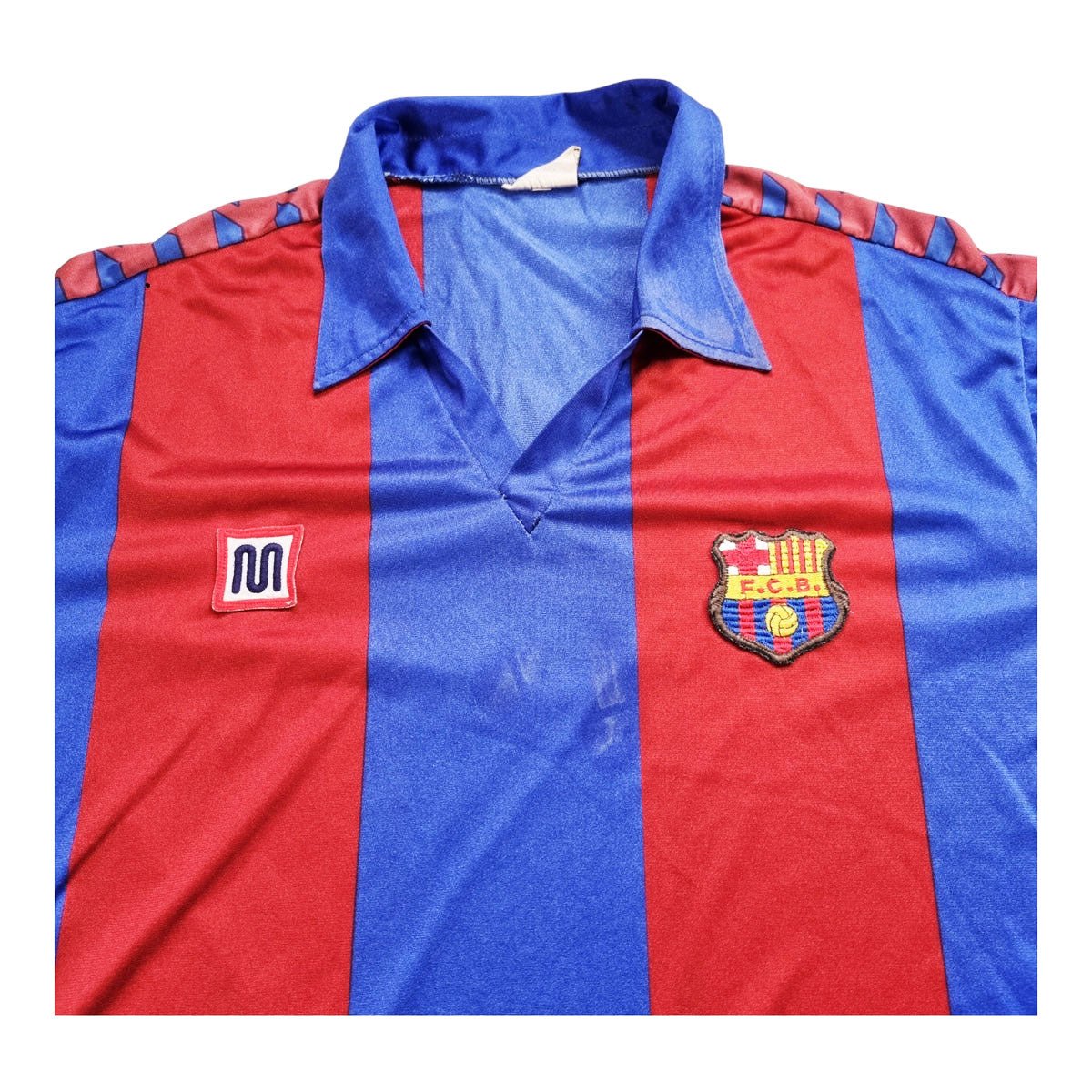 1984/89 Barcelona Home Football Shirt (L) Meyba
