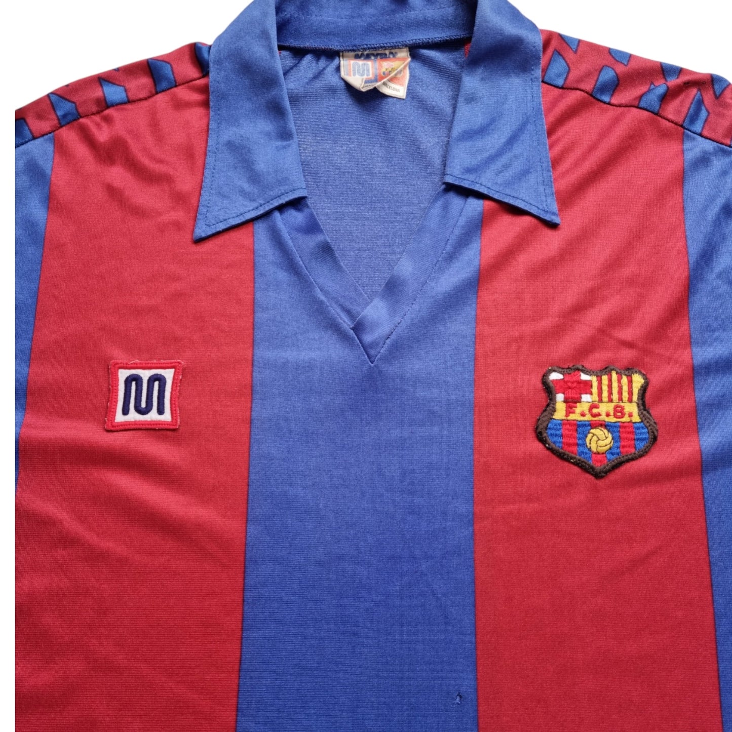 1984/89 Barcelona Home Football Shirt (M) Meyba