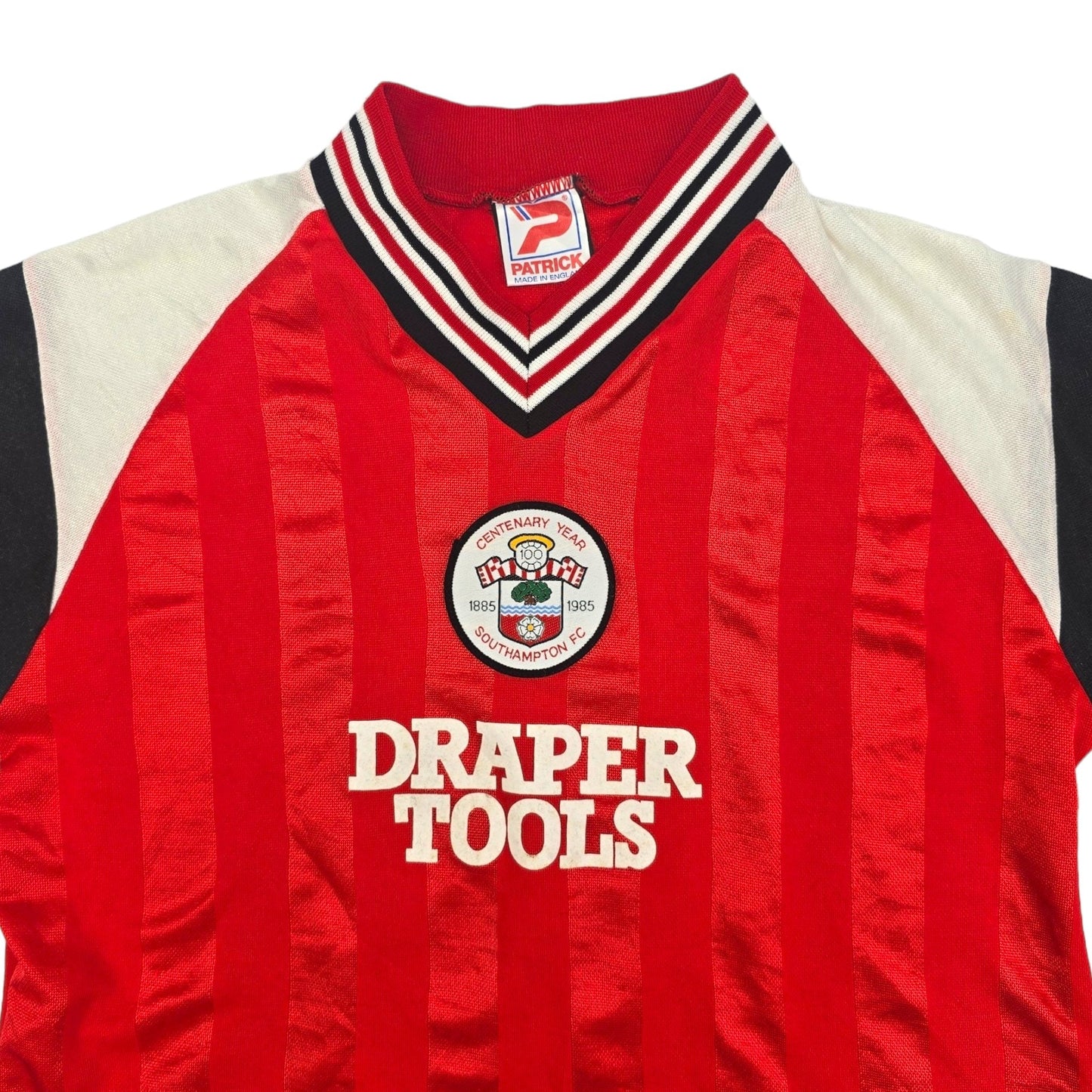 1985/87 Southampton Home Football Shirt (S) Patrick #9 (Centenary)