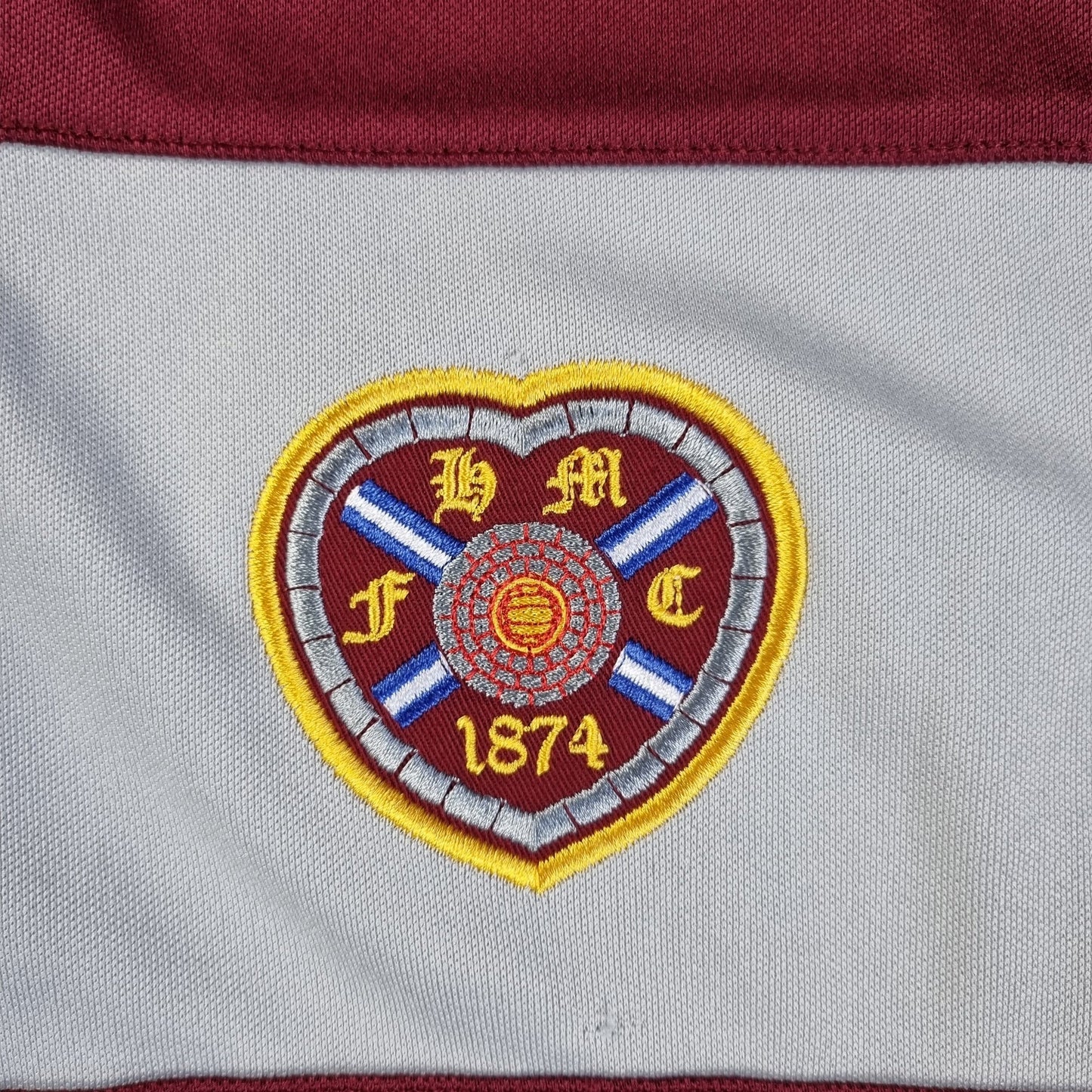 1986/87 Hearts (Tracksuit Top) V.Good (M) Umbro