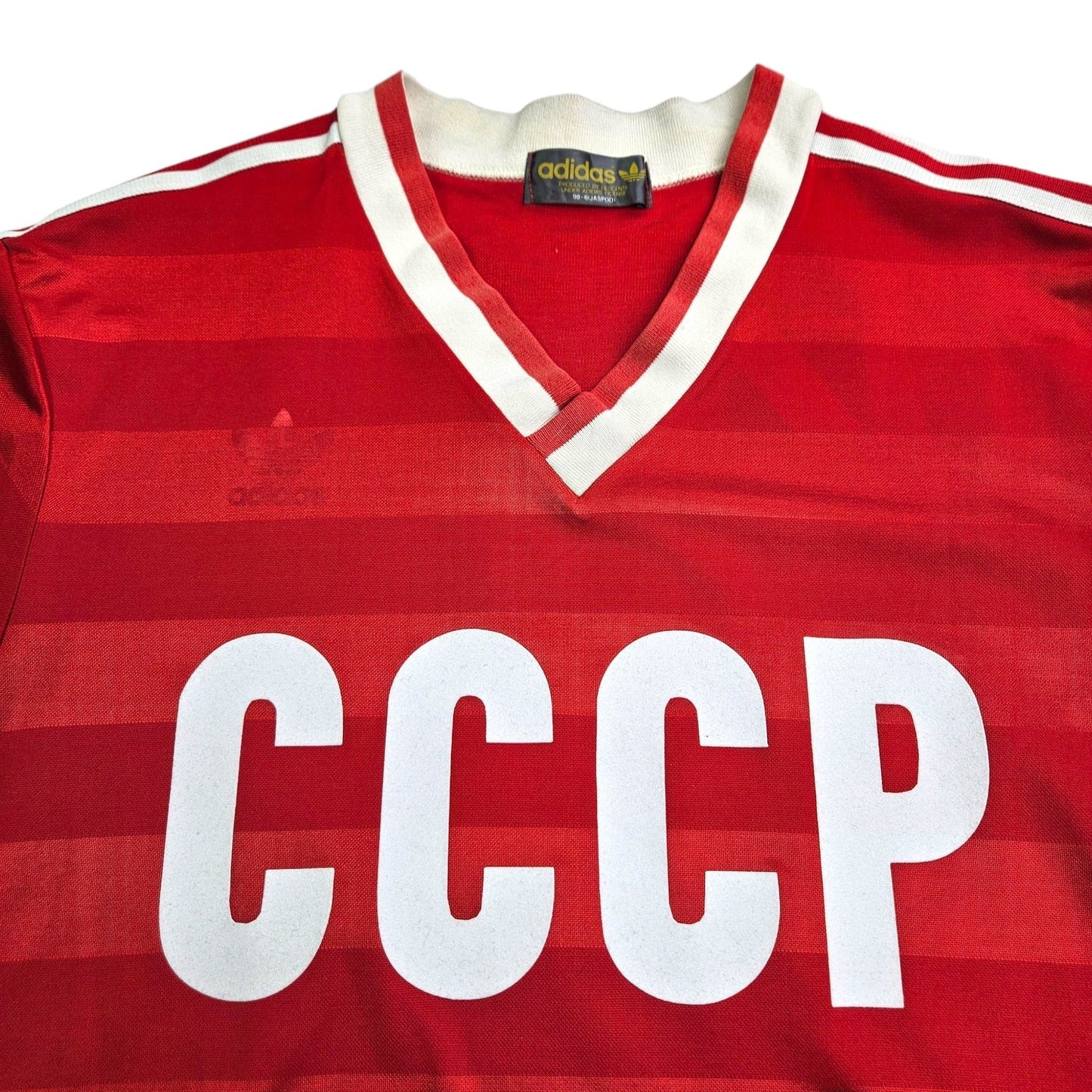 1986/87 USSR Home Football Shirt (L) Adidas (Upgraded Template)