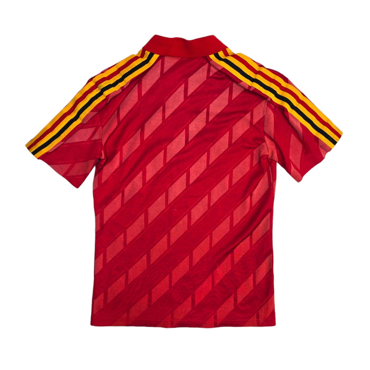 1986/90 Belgium Home Football Shirt (S) Adidas
