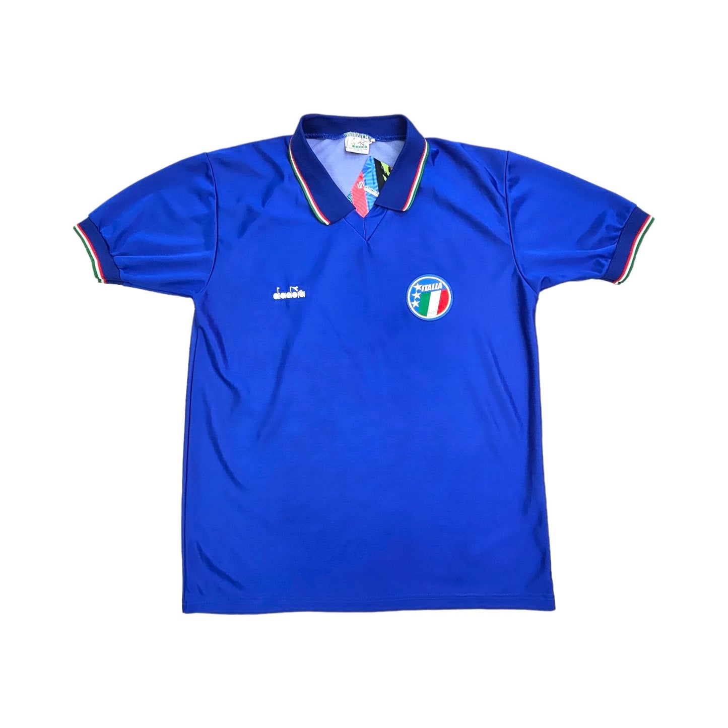 1986/90 Italy Home Football Shirt (L) Diadora