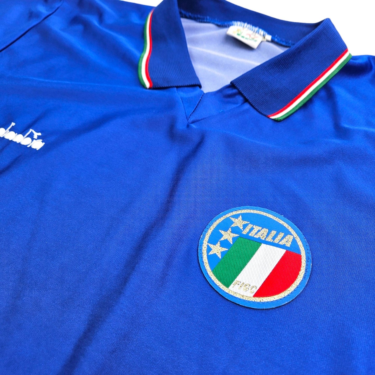 1986/90 Italy Home Football Shirt (L) Diadora