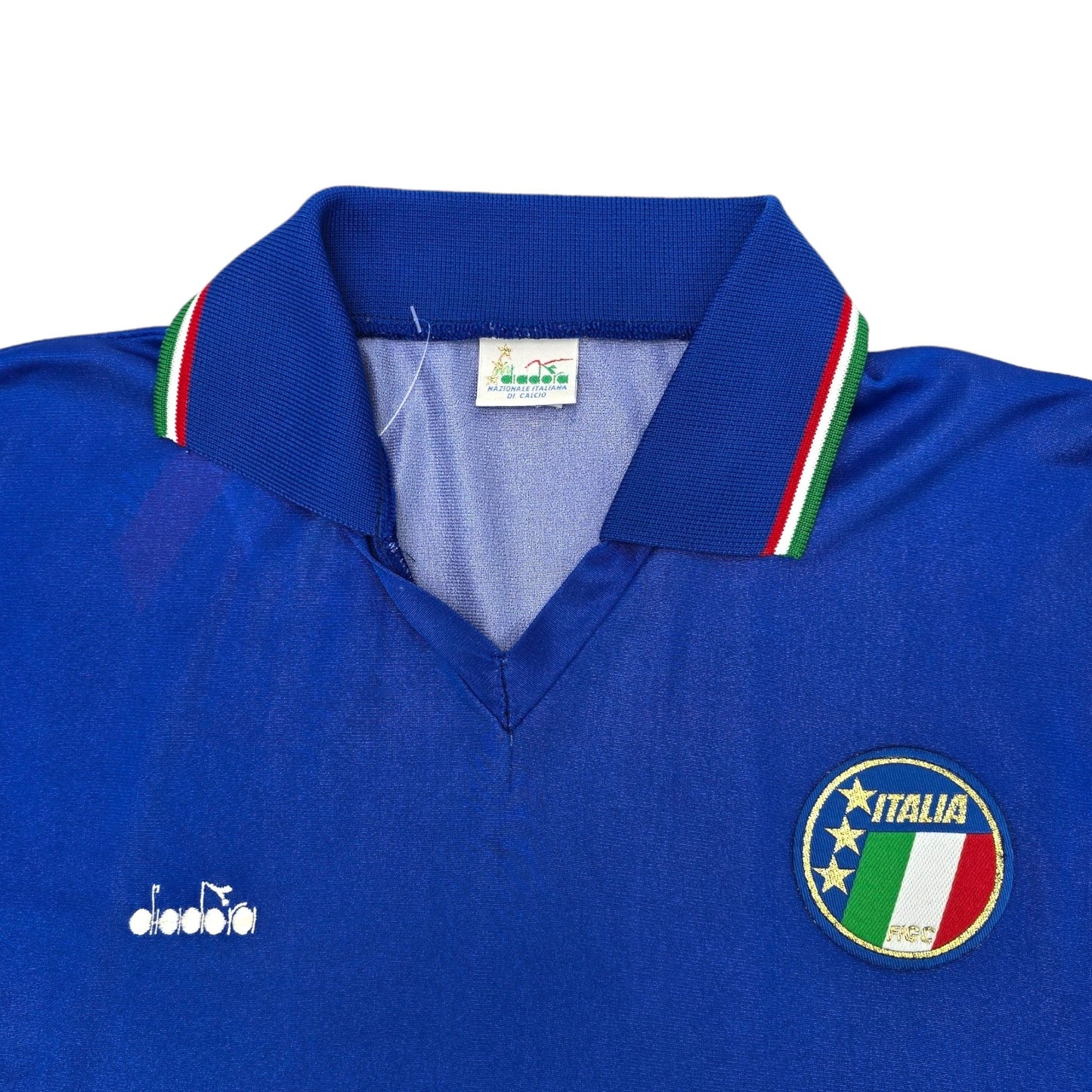 1986/90 Italy Home Football Shirt (L) Diadora