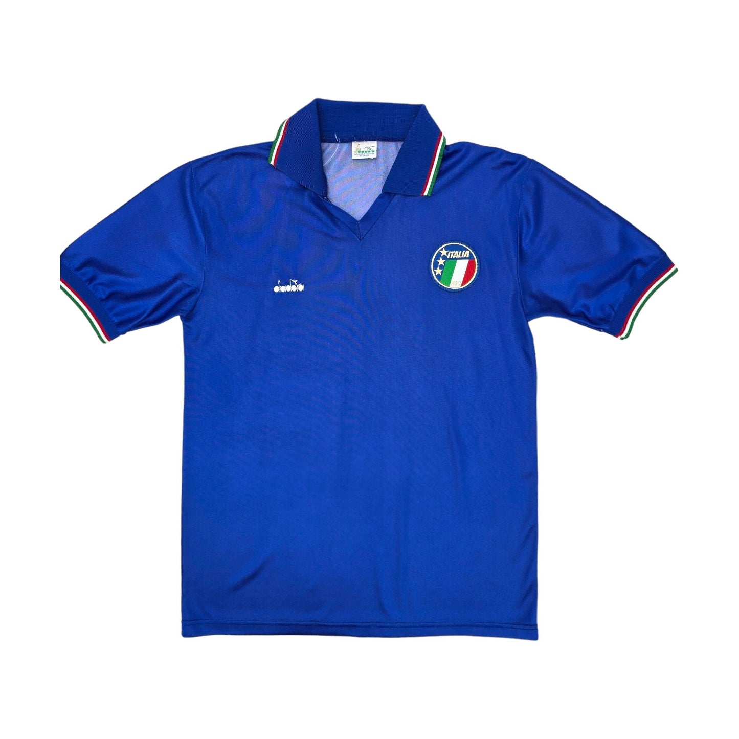 1986/90 Italy Home Football Shirt (L) Diadora