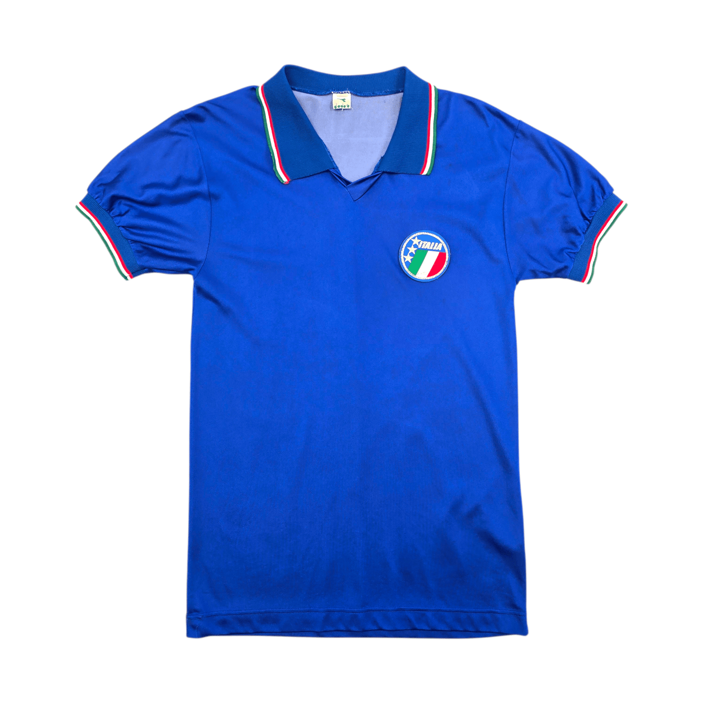 1986/90 Italy Home Football Shirt (L) Diadora (Player Version)