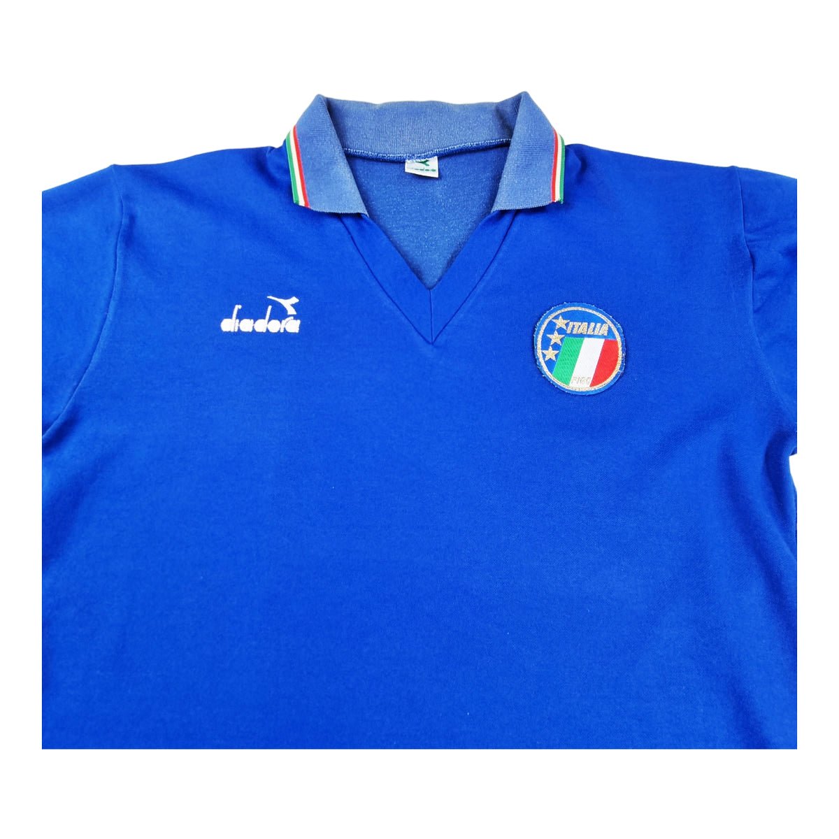 1986/90 Italy Home Football Shirt (M) Diadora