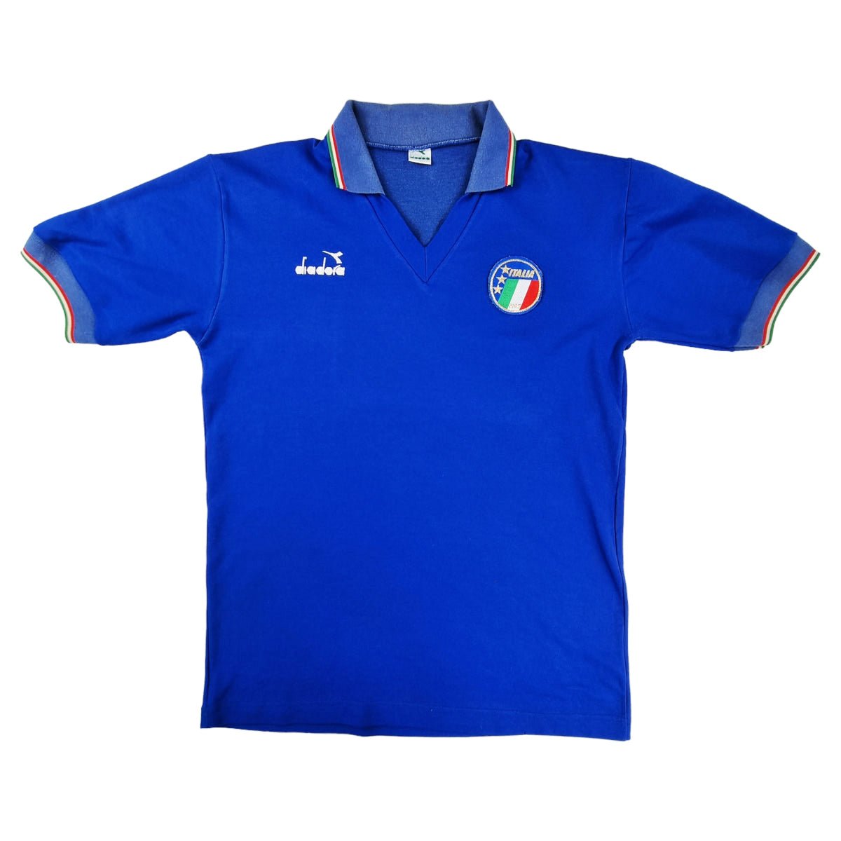 1986/90 Italy Home Football Shirt (M) Diadora