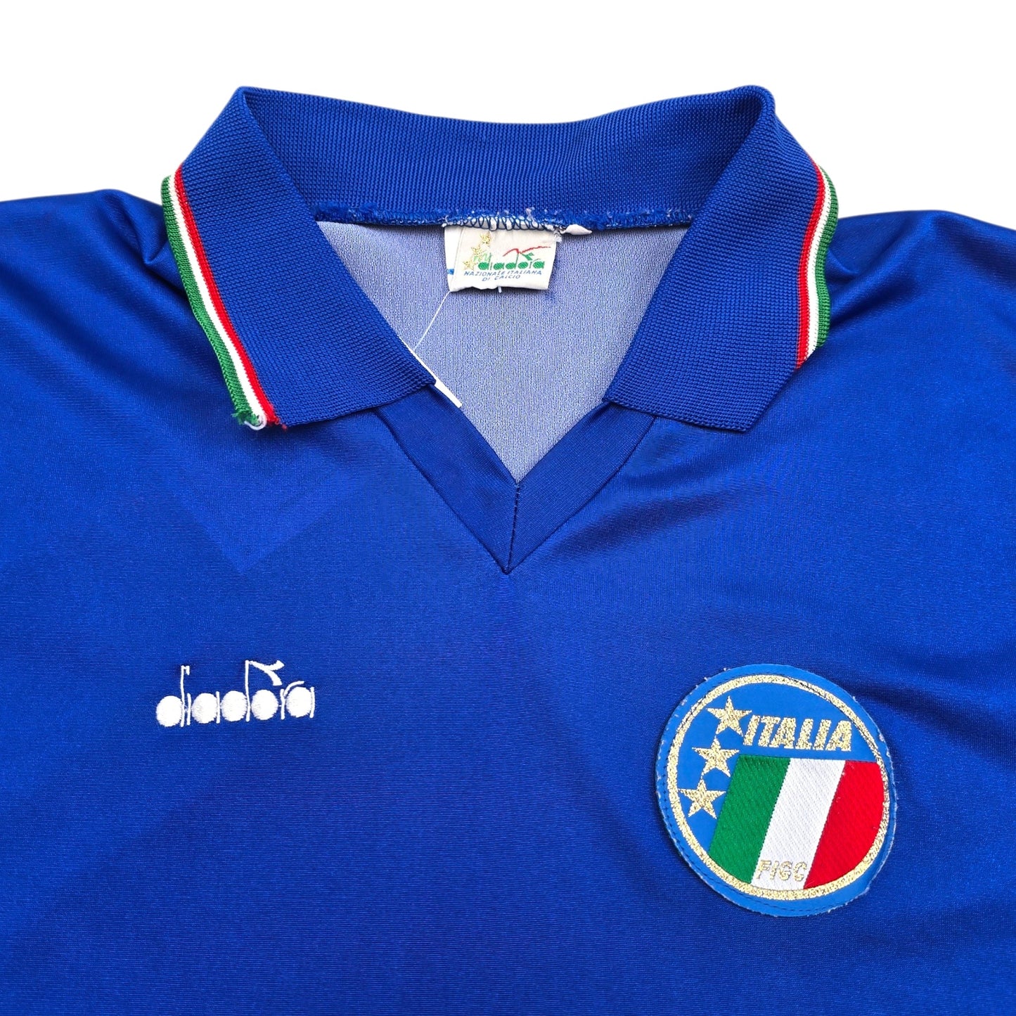1986/90 Italy Home Football Shirt (S) Diadora