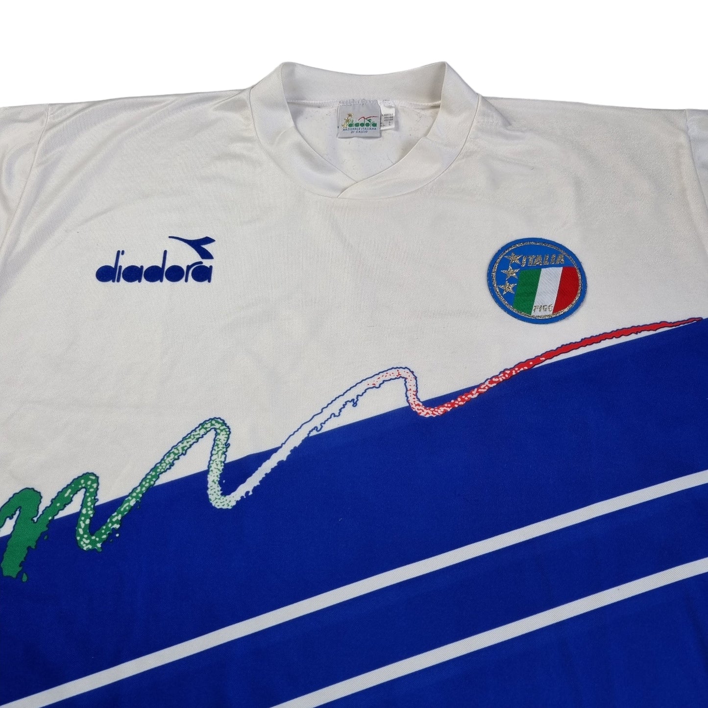 1986/90 Italy Training Shirt (L) Diadora