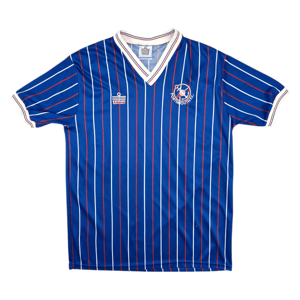 1987/89 Portsmouth Home Football Shirt (M) Admiral