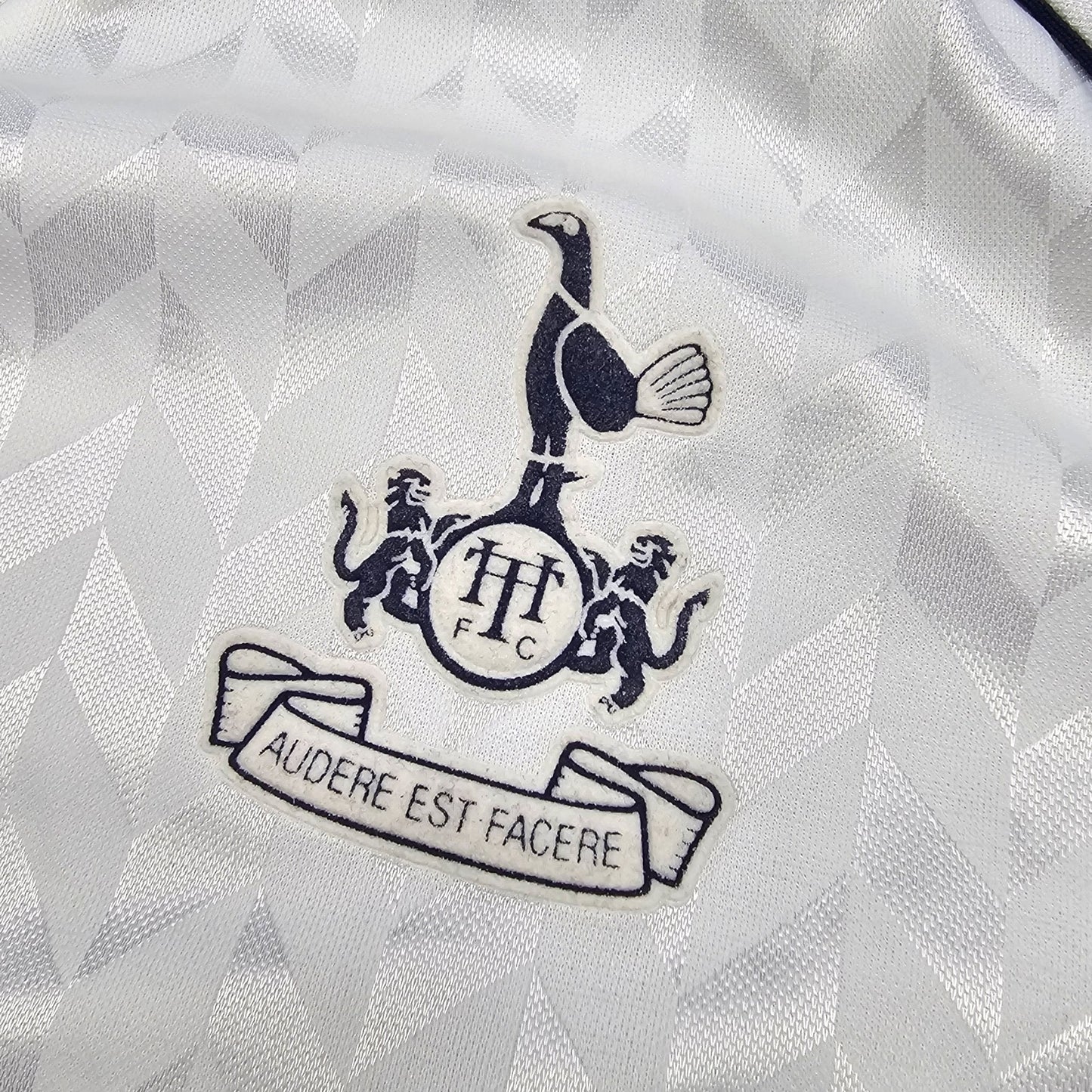 1987/89 Tottenham Hotspur Home Football Shirt (L) Hummel