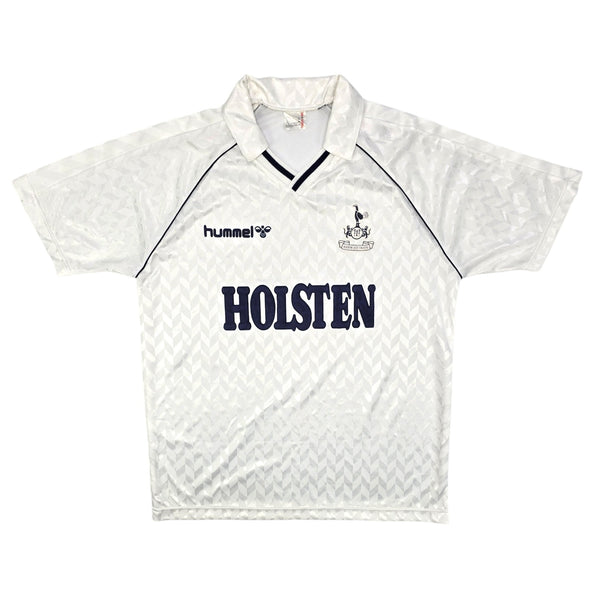 1987/89 Tottenham Hotspur Home Football Shirt (L) Hummel