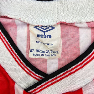 1987/90 Sheffield United Home Football Shirt (M) Umbro