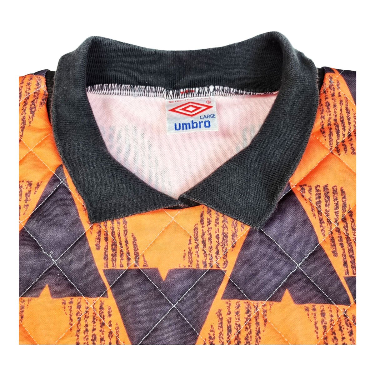 1987/90 Template Goal Keeper Shirt (L) Umbro
