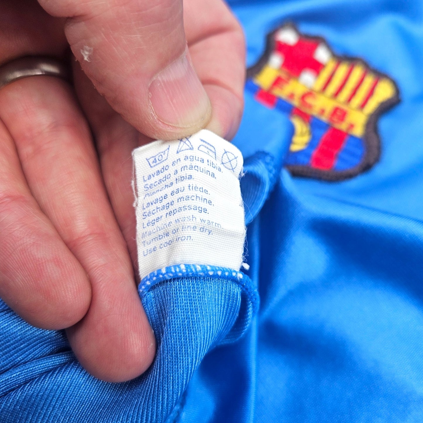 1987/91 Barcelona Third Football Shirt (M) Meyba