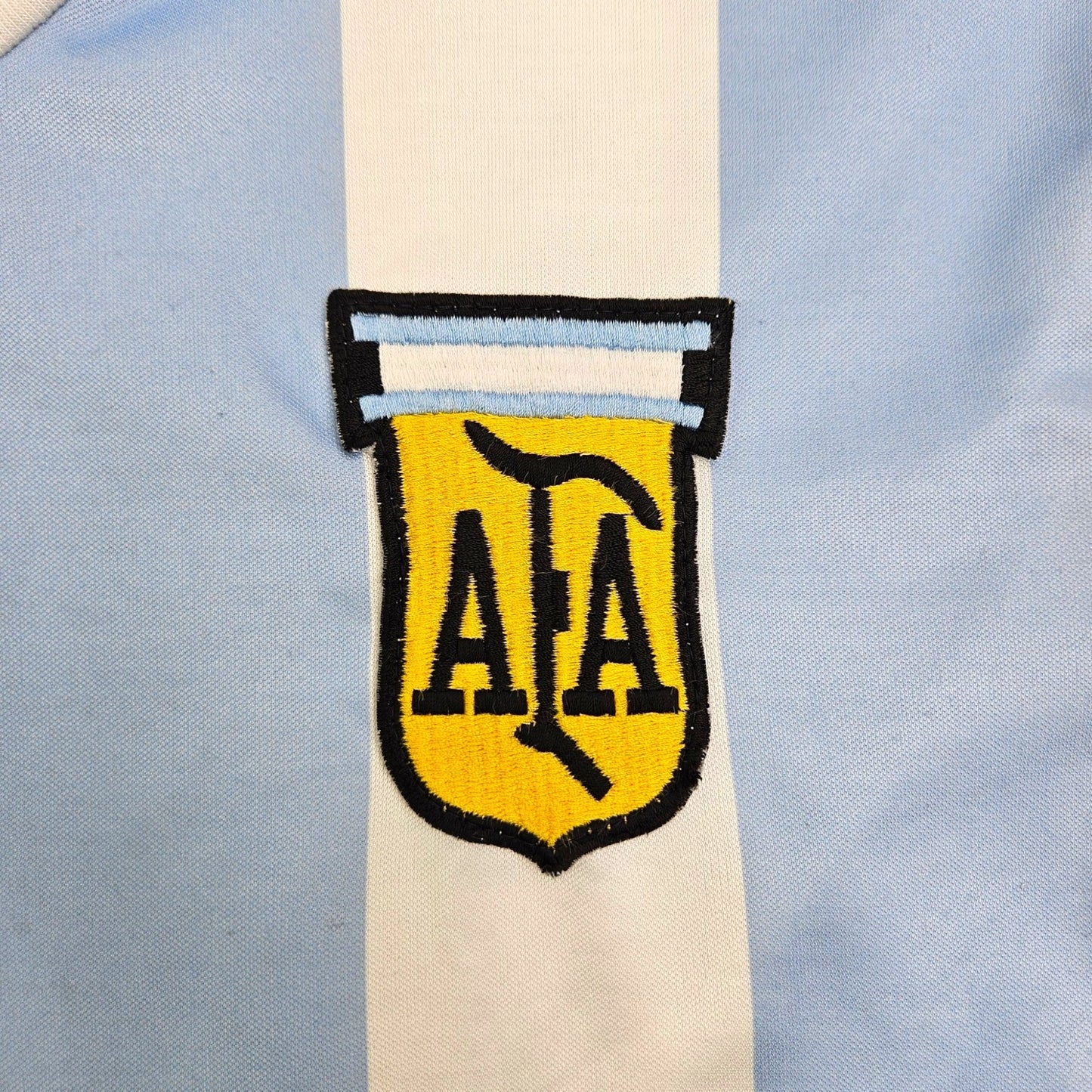 1988/89 Argentina Home Football Shirt (L) Adidas # 10 (Maradona)