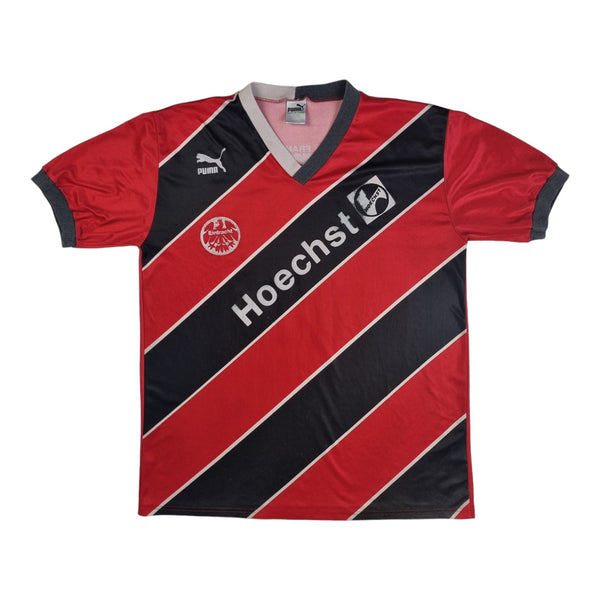 1988/89 Eintracht Frankfurt Home Football Shirt (L) Puma #18