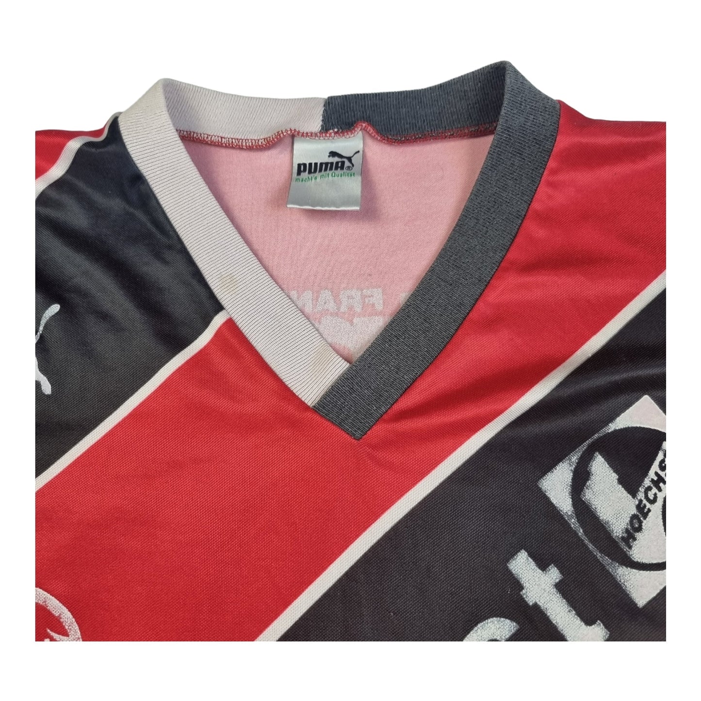 1988/89 Eintracht Frankfurt Home Football Shirt (L) Puma #18